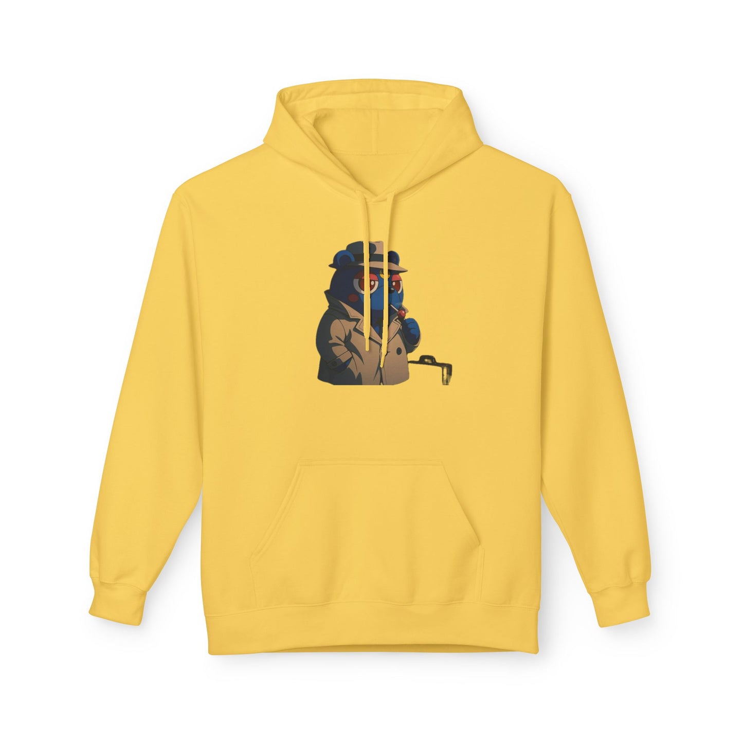 4NBT Fleece Hoodie with Fun Graphic, Cool Streetwear, Unisex Apparel, Unique Gift for Gamers, Trendy Layering Piece