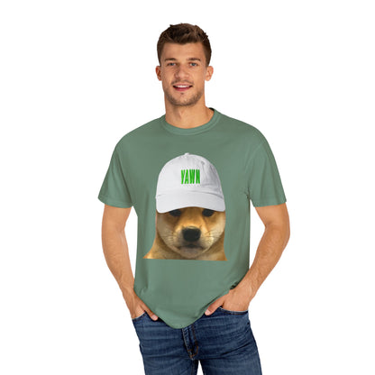 Unisex WIF Yawn T-Shirt | Funny Pet Lover Tee | Casual Wear | Gift for Dog Owners | Animal Humor Apparel | Quirky Fashion