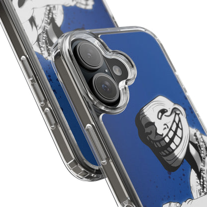 TROLL Clear Cases with Bold Graphic Design, Awesome Phone Accessories, Unique Gifts, Cartoon Phone Covers, Trendy Tech Gear