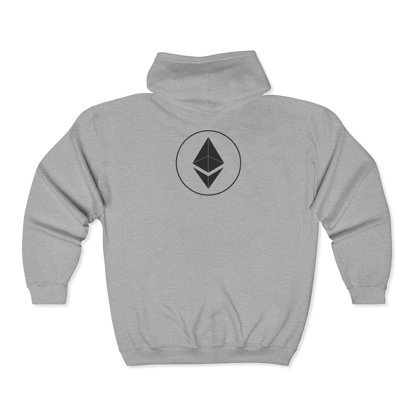 Ethereum Unisex Heavy Blend™ Full Zip Hooded Sweatshirt