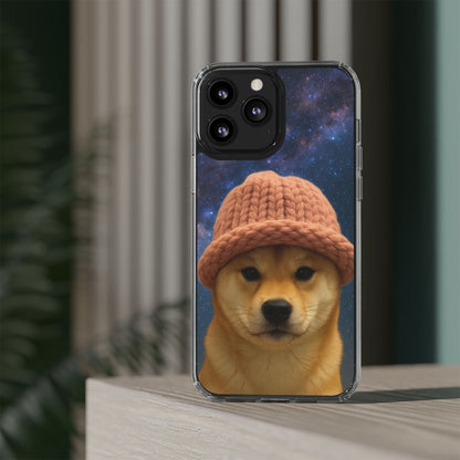 WIF Lovers Clear Phone Case, Cute Phone Cover for Animal Lovers, Pet Gift, Trendy Smartphone Accessory, Unique Dog Case