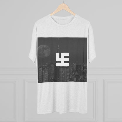 Swasticoin Urban Skyline Graphic Tee, Vintage City Aesthetic Shirt, Unisex Tri-Blend Crew Tee for Casual Style, Perfect Gift for City Lovers, [...]