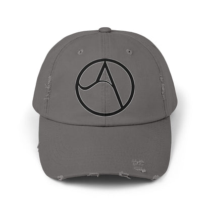 @ye Trendy Unisex Distressed Cap, Casual Hat, Vintage Style, Adjustable Dad Hat, Gift for Him or Her, Everyday Wear
