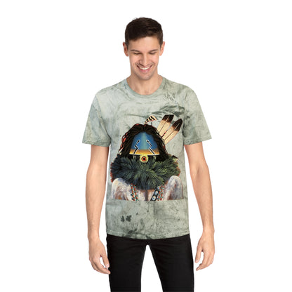 Vibrant Yei T-Shirt, Artistic Tee, Unisex Color Blast Shirt, Festival Fashion, Eco-Friendly T-Shirt, Unique Graphic Tee