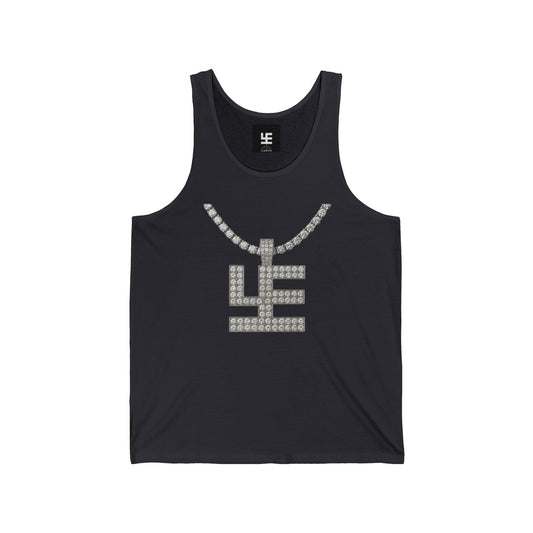 Swasticoin Stylish Unisex Jersey Tank | Casual Summer Wear, Festival Outfit, Graphic Tee for Beach Days, Music Events, Workout Gear