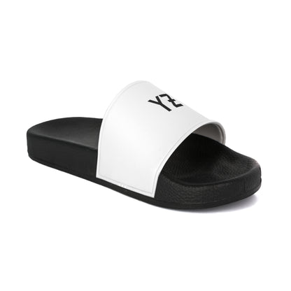 4NBT Stylish Men's Slide Sandals - Casual Footwear for Summer, Pool Days, Beach Trips, Gift for Him, Trendy Slip-Ons