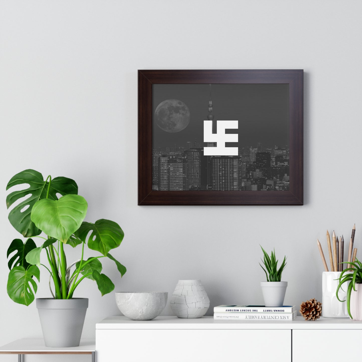 Swasticoin Urban Nightscape Framed Poster | Modern Wall Art for Home Decor, Gift for Art Lovers, Minimalist Design, Office Wall Art, Black and [...]