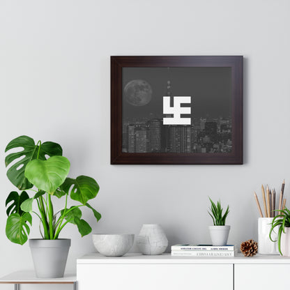 Swasticoin Urban Nightscape Framed Poster | Modern Wall Art for Home Decor, Gift for Art Lovers, Minimalist Design, Office Wall Art, Black and [...]