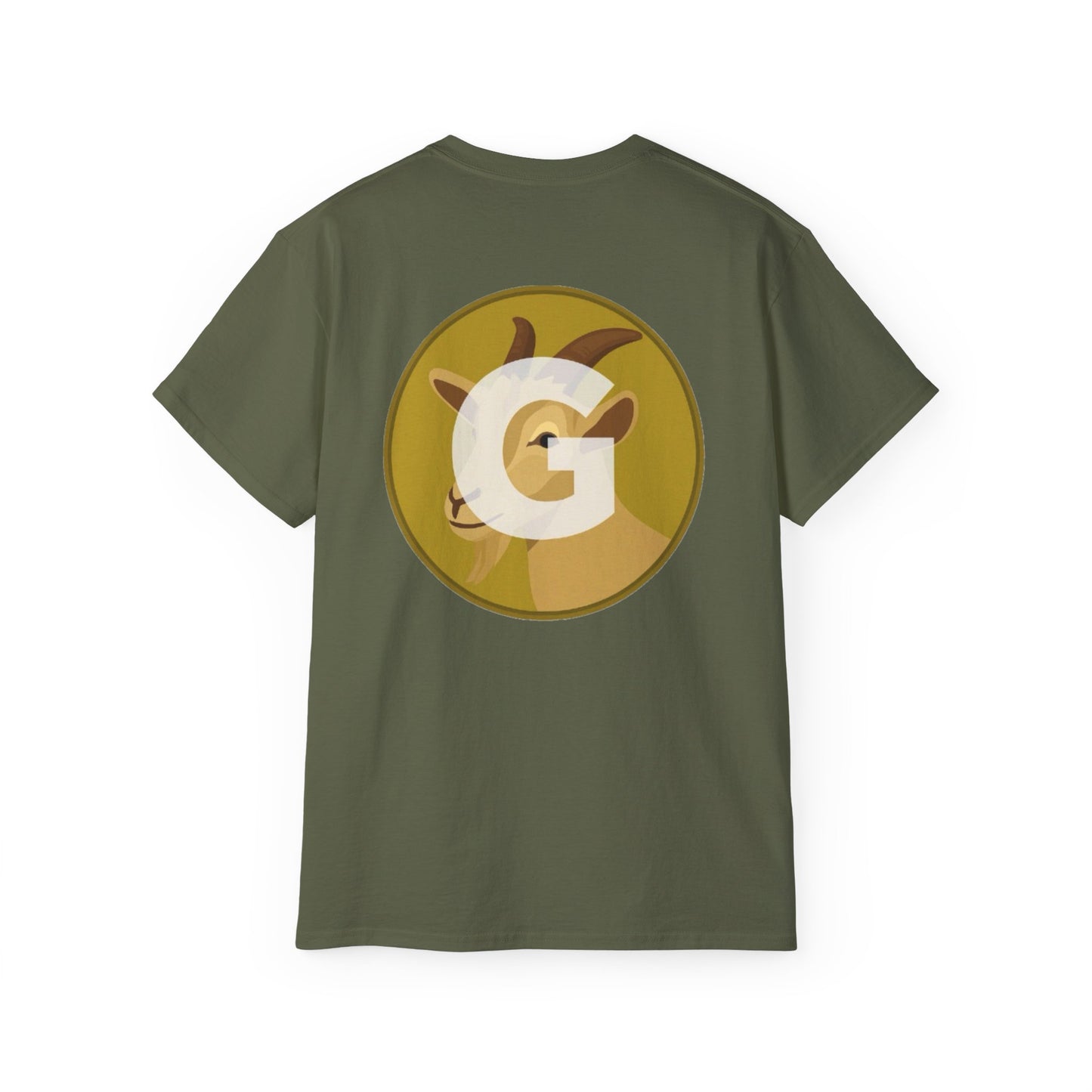 Epic Goat Chase Unisex Tee, Art Tee, Graphic Shirt, Gift for Animal Lovers, Funny T-Shirt, Cartoon Art Tee