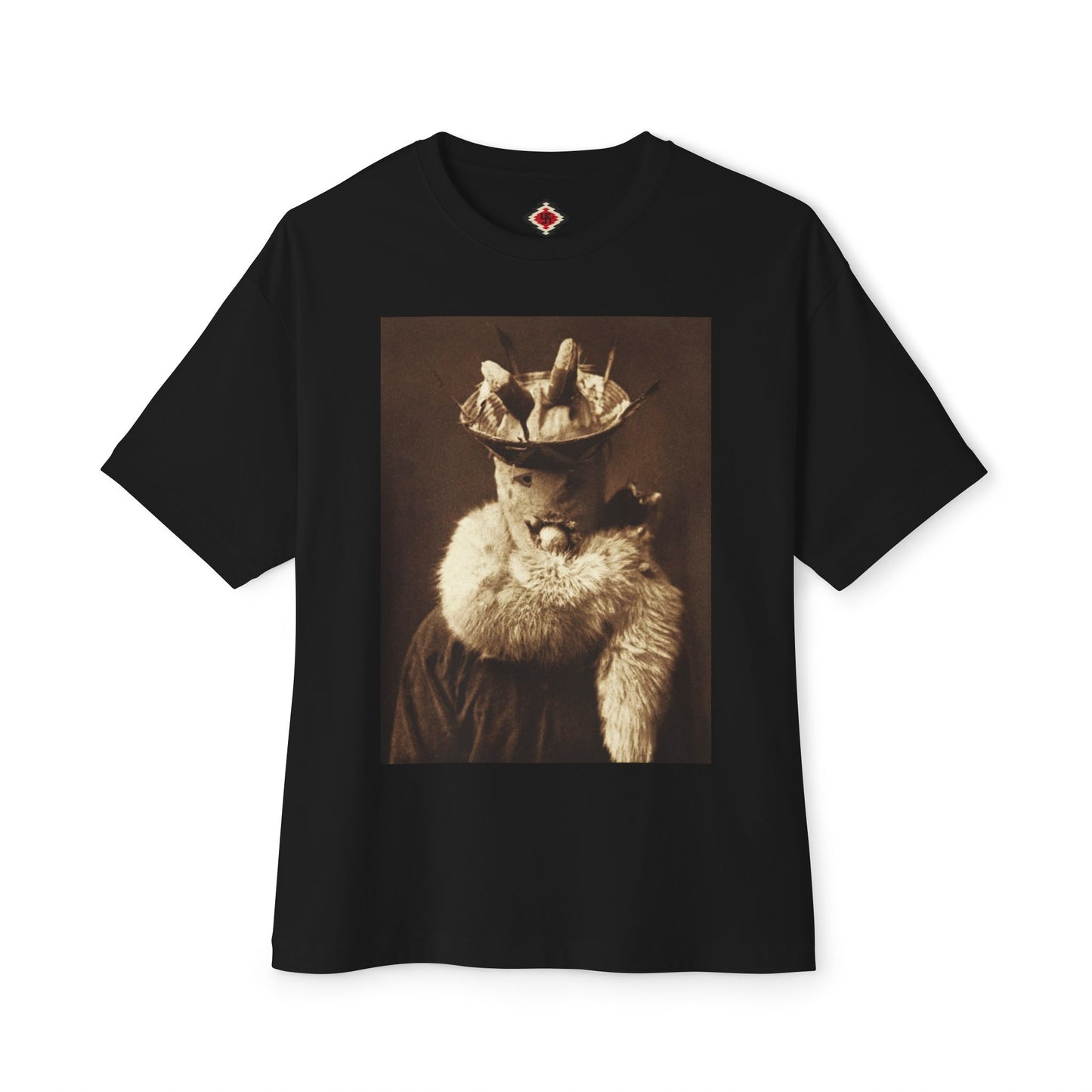 Yei Oversized Tee - Unique Gift, Casual Wear, Vintage Style, Cute Animal T-Shirt
