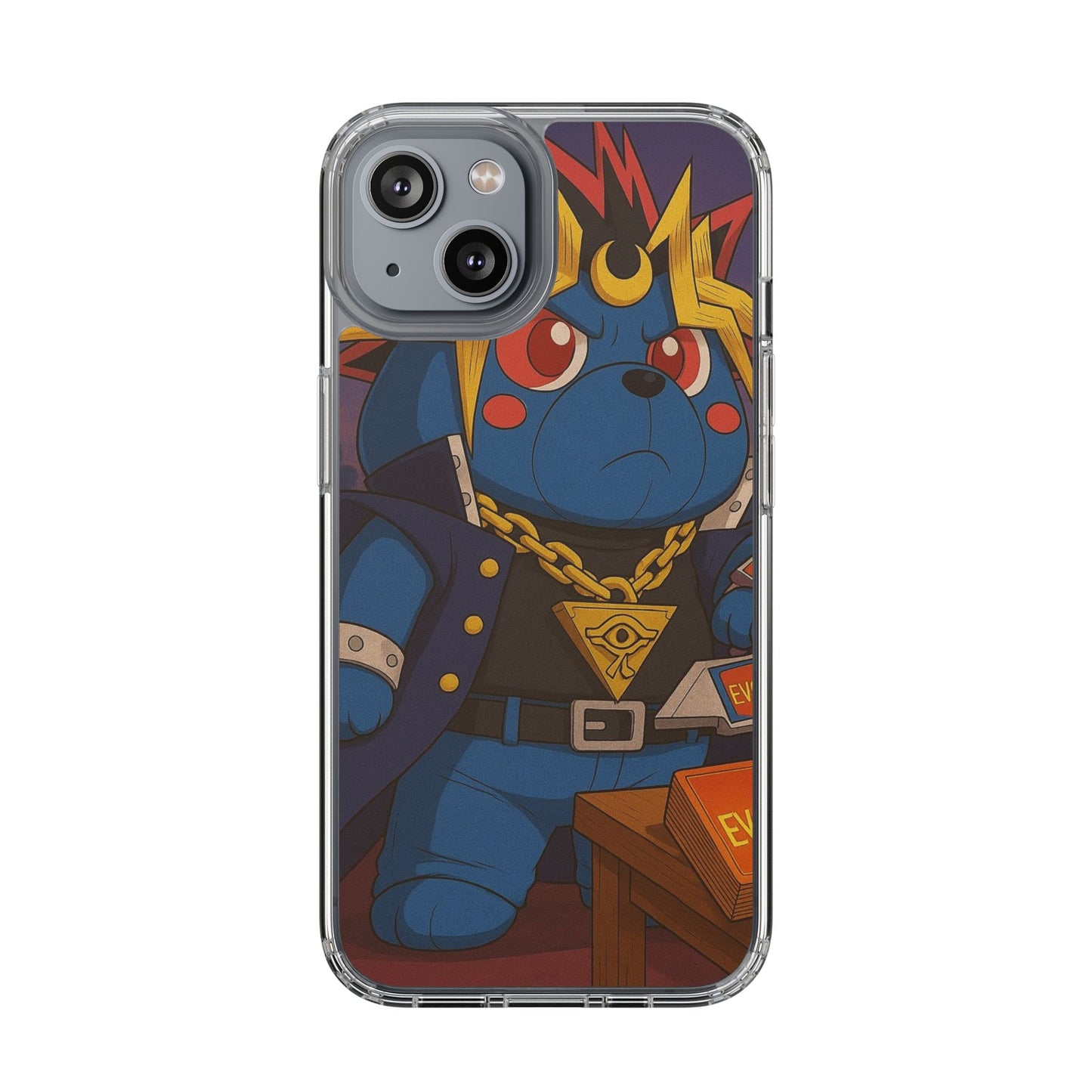 4NBT Clear Cases for Gaming Fans, Illustrated Phone Protection, Cute Anime Style, Collectible Accessories, Perfect Gift for Gamers