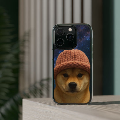WIF Lovers Clear Phone Case, Cute Phone Cover for Animal Lovers, Pet Gift, Trendy Smartphone Accessory, Unique Dog Case