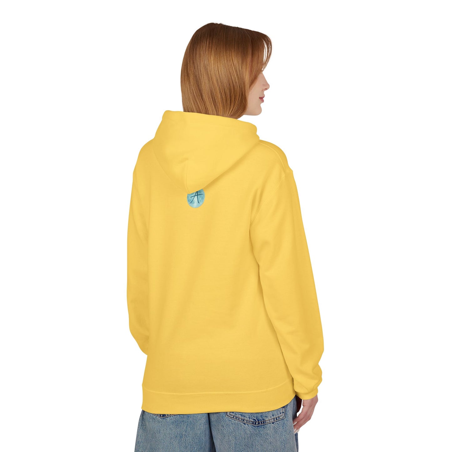 YZY Swasticoin Serene Lantern Hoodie, Cozy Fleece Hooded Sweatshirt, Gift for Nature Lovers, Casual Wear, Outdoor Adventures, Fall Fashion