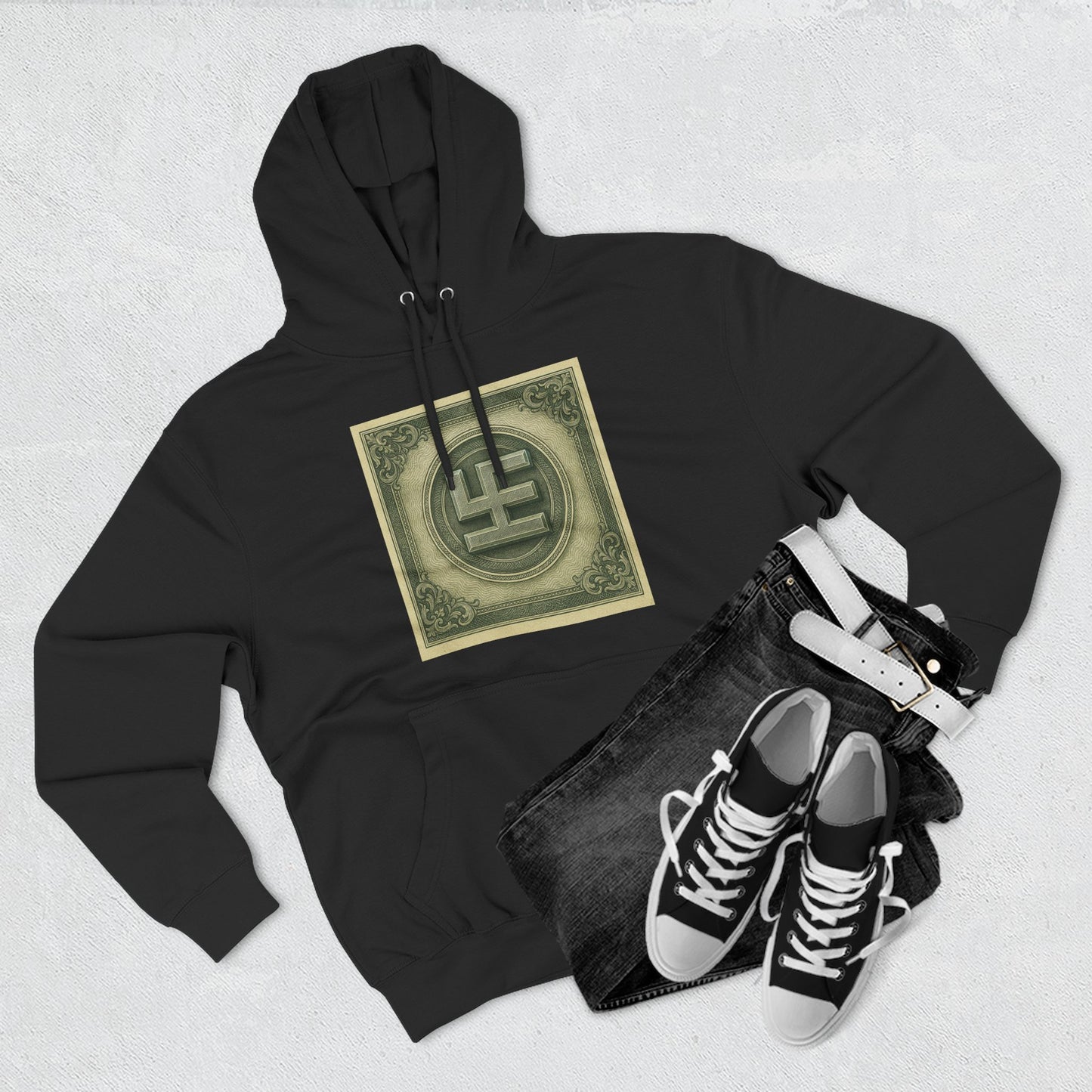 Swasticoin Cozy Three-Panel Fleece Hoodie - Ideal for Casual Days, Layering, and Gift Giving | Perfect for Home, Travel, and Outdoor Use