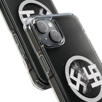 Swasticoin Magnetic Clear Phone Case, Stylish Protective Case for iPhones, Durable and Trendy Phone Cover, Perfect Gift for Tech Lovers, Modern Design