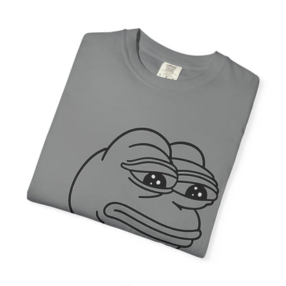 Thoughtful Pepe Unisex T-Shirt, Funny Graphic Tee, Gift for Friends, Casual Wear, Meme Inspired Fashion