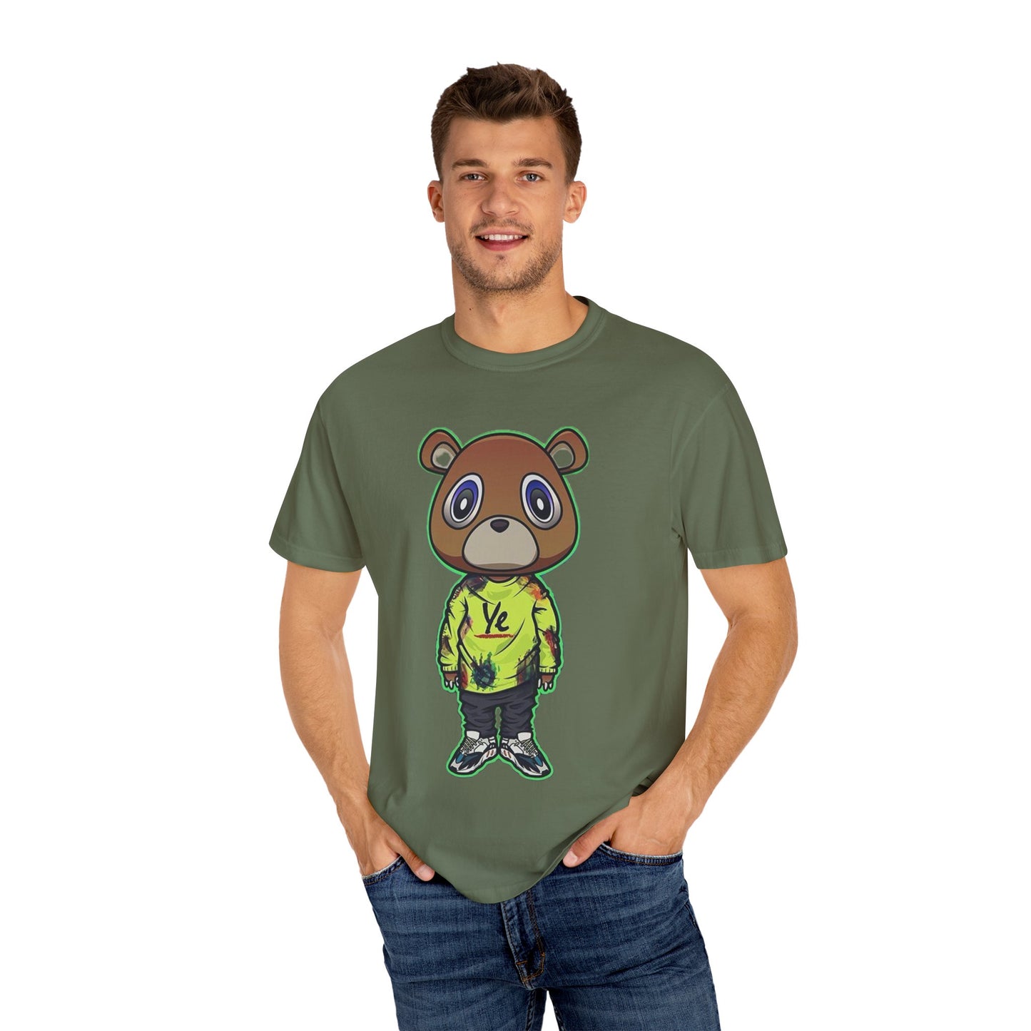 Ye Bear T-Shirt for Casual Wear, Graphic Tee, Unisex Apparel, Hipster Style, Gift for Friends, Streetwear Top