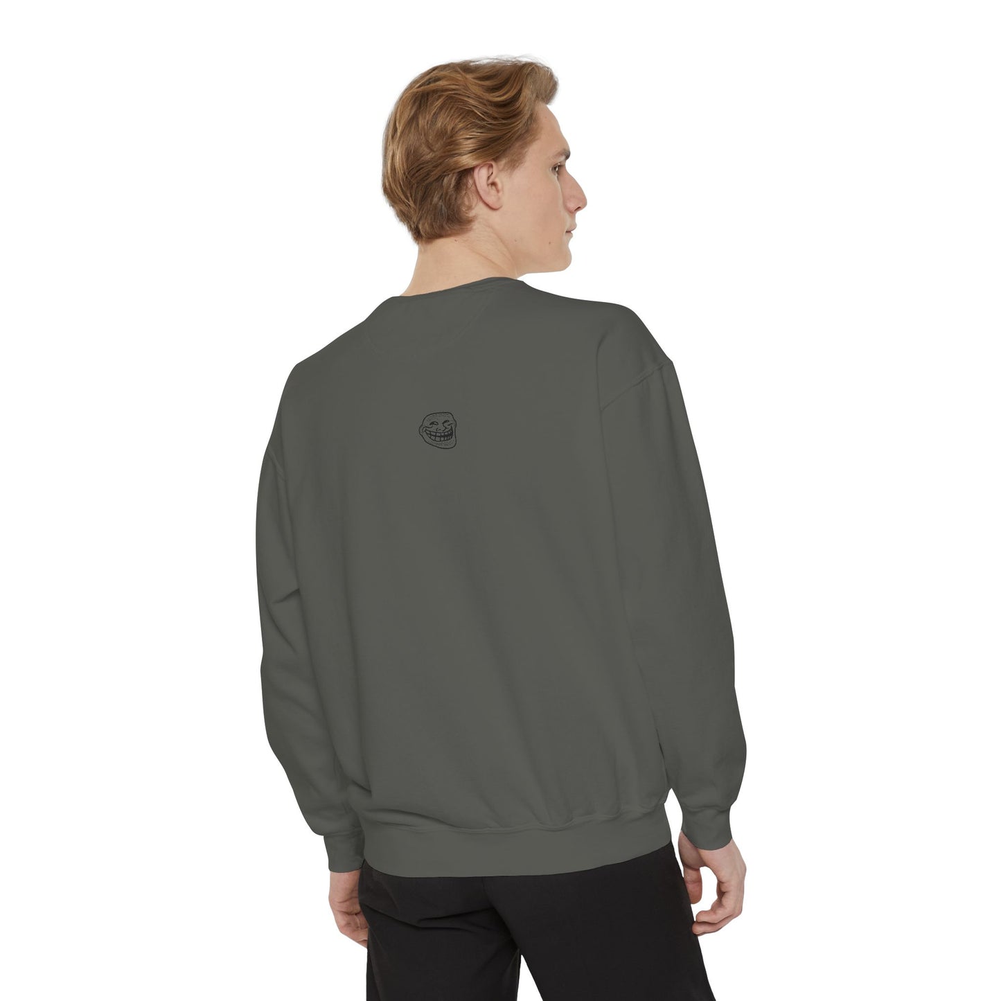 TROLL Stylish Unisex Sweatshirt with Playful Graphic, Trendy Streetwear, Cozy and Casual, Perfect Gift for Any Occasion, Unique Art Design