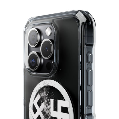 Swasticoin Magnetic Clear Phone Case, Stylish Protective Case for iPhones, Durable and Trendy Phone Cover, Perfect Gift for Tech Lovers, Modern Design