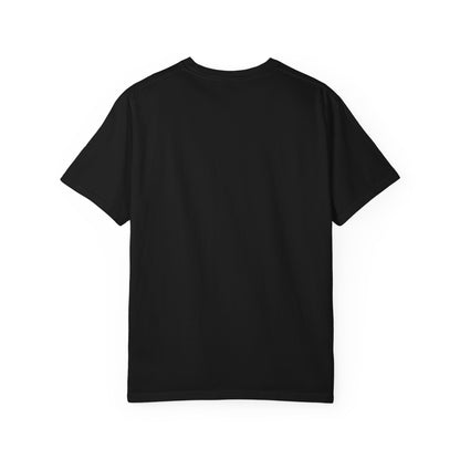 POPCAT Whimsical Cat Face T-Shirt, Unisex Garment-Dyed Tee for Cat Lovers, Cute Casual Wear, Gift for Pet Owners, Perfect for Everyday Style