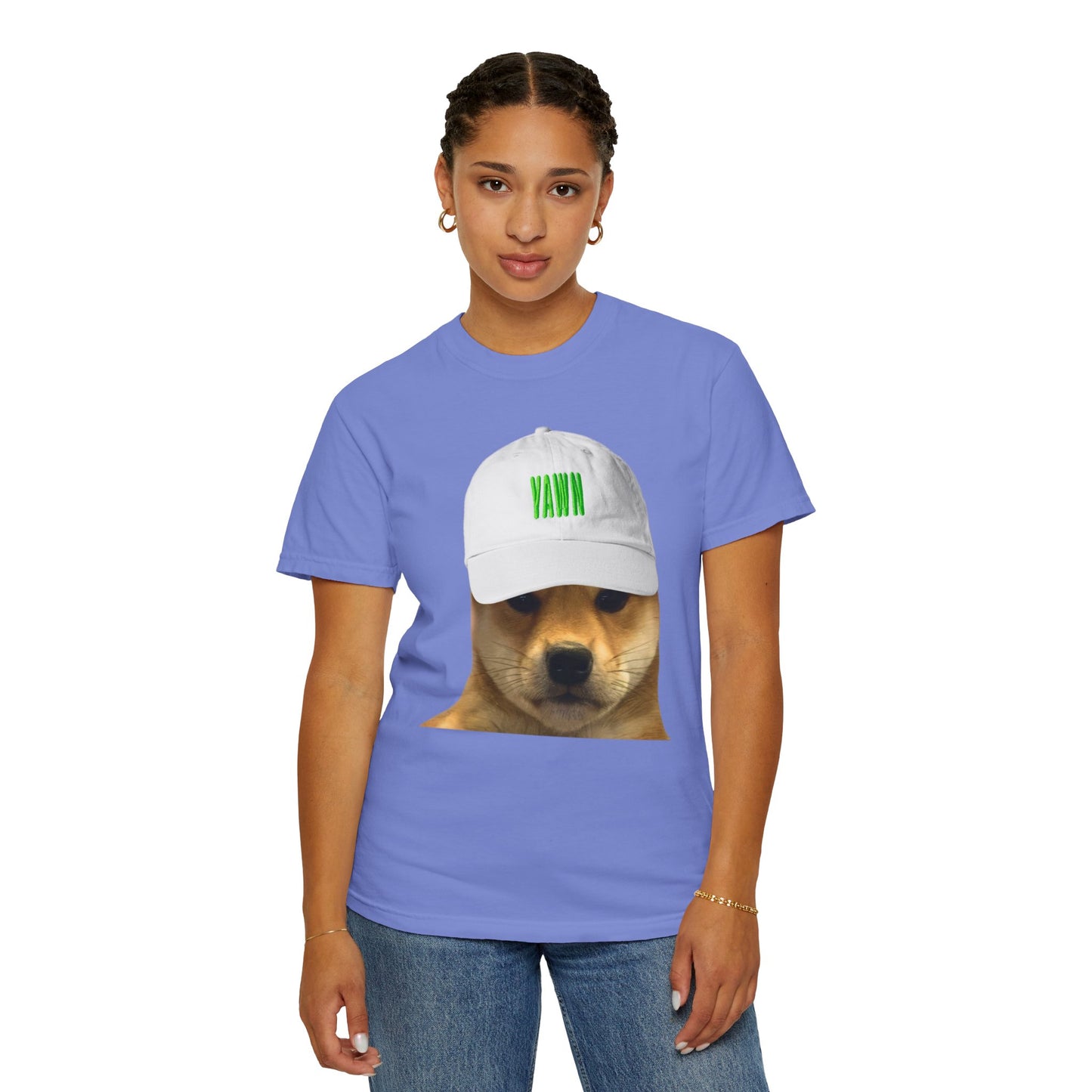 Unisex WIF Yawn T-Shirt | Funny Pet Lover Tee | Casual Wear | Gift for Dog Owners | Animal Humor Apparel | Quirky Fashion