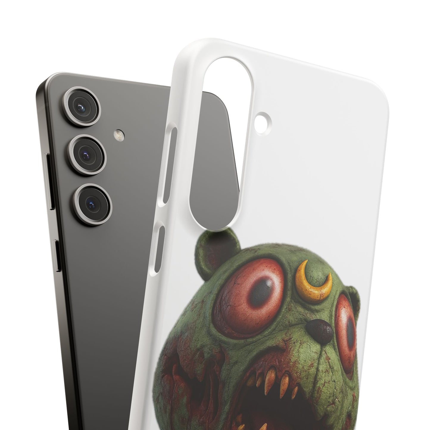 4NBT Zombie Bear Phone Case, Horror Snap Case, Cute but Spooky Accessory, Gift for Halloween, Unique Phone Cover