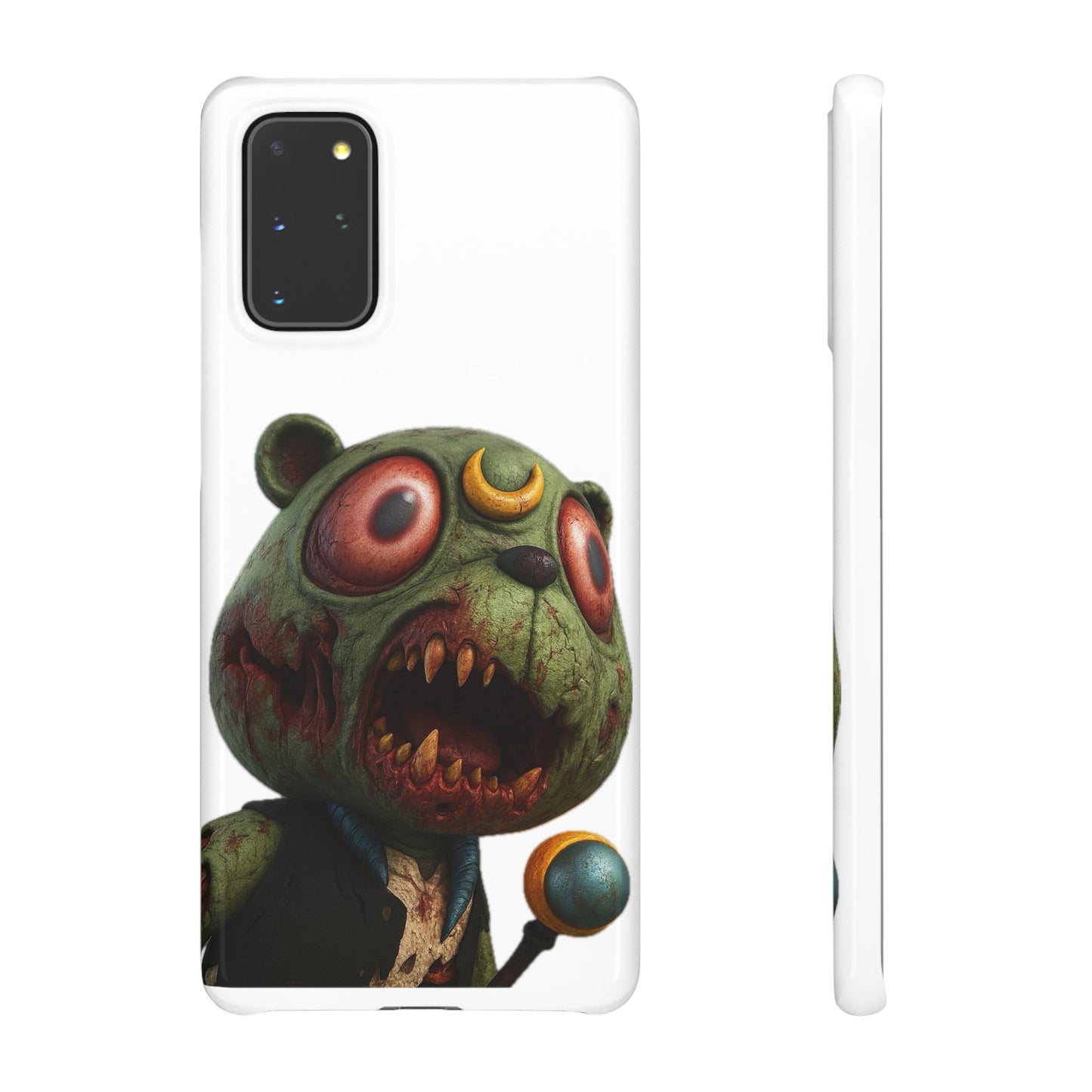 4NBT Zombie Bear Phone Case, Horror Snap Case, Cute but Spooky Accessory, Gift for Halloween, Unique Phone Cover