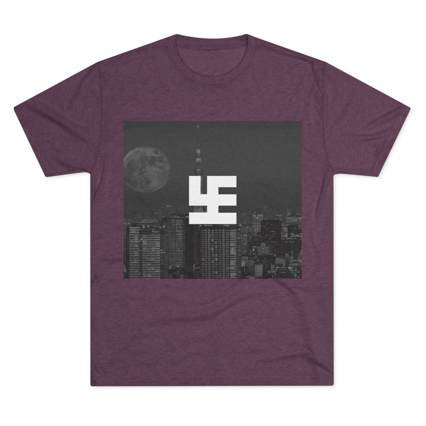Swasticoin Urban Skyline Graphic Tee, Vintage City Aesthetic Shirt, Unisex Tri-Blend Crew Tee for Casual Style, Perfect Gift for City Lovers, [...]