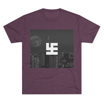 Swasticoin Urban Skyline Graphic Tee, Vintage City Aesthetic Shirt, Unisex Tri-Blend Crew Tee for Casual Style, Perfect Gift for City Lovers, [...]