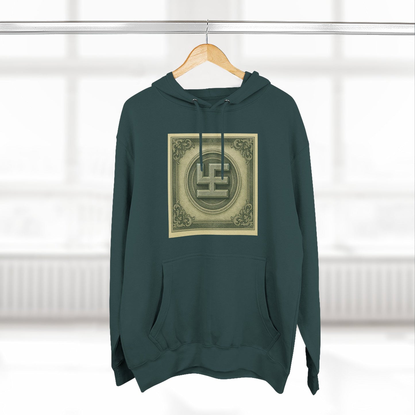 Swasticoin Cozy Three-Panel Fleece Hoodie - Ideal for Casual Days, Layering, and Gift Giving | Perfect for Home, Travel, and Outdoor Use