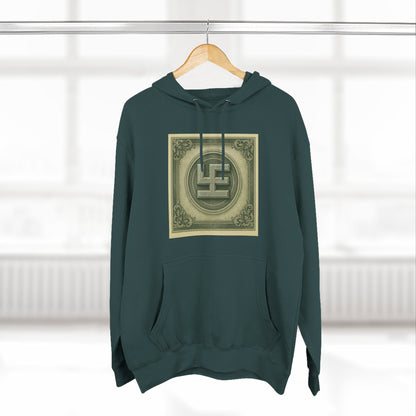Swasticoin Cozy Three-Panel Fleece Hoodie - Ideal for Casual Days, Layering, and Gift Giving | Perfect for Home, Travel, and Outdoor Use