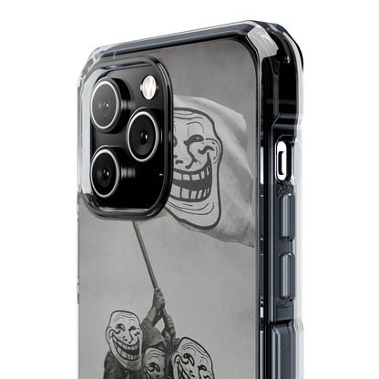TROLL Flag Phone Case, Trendy Phone Cover, Gift for Gamers, Unique Phone Accessory, Funny Phone Protection