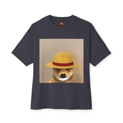 WIF One Piece Oversized Tee, Unisex Graphic Tee, Funny Dog Shirt, Casual Wear, Gift for Dog Lovers, Cute Animal Art