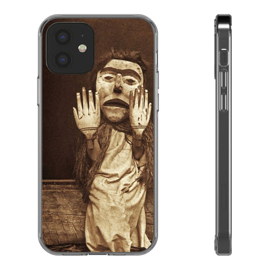 Yei Unique Clear Phone Case with Vintage Puppet Design, Artistic Phone Cover, Retro Style Protection, Gifts for Theater Lovers, Customized [...]