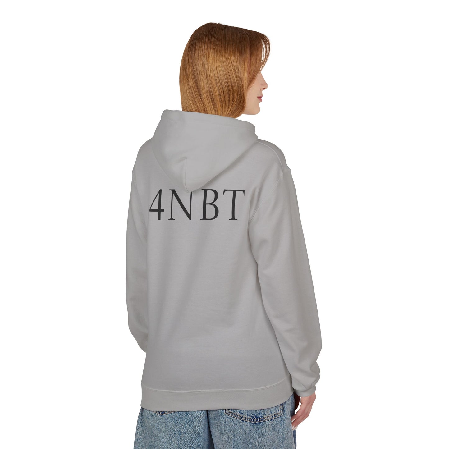 4NBT Fleece Hoodie with Fun Graphic, Cool Streetwear, Unisex Apparel, Unique Gift for Gamers, Trendy Layering Piece