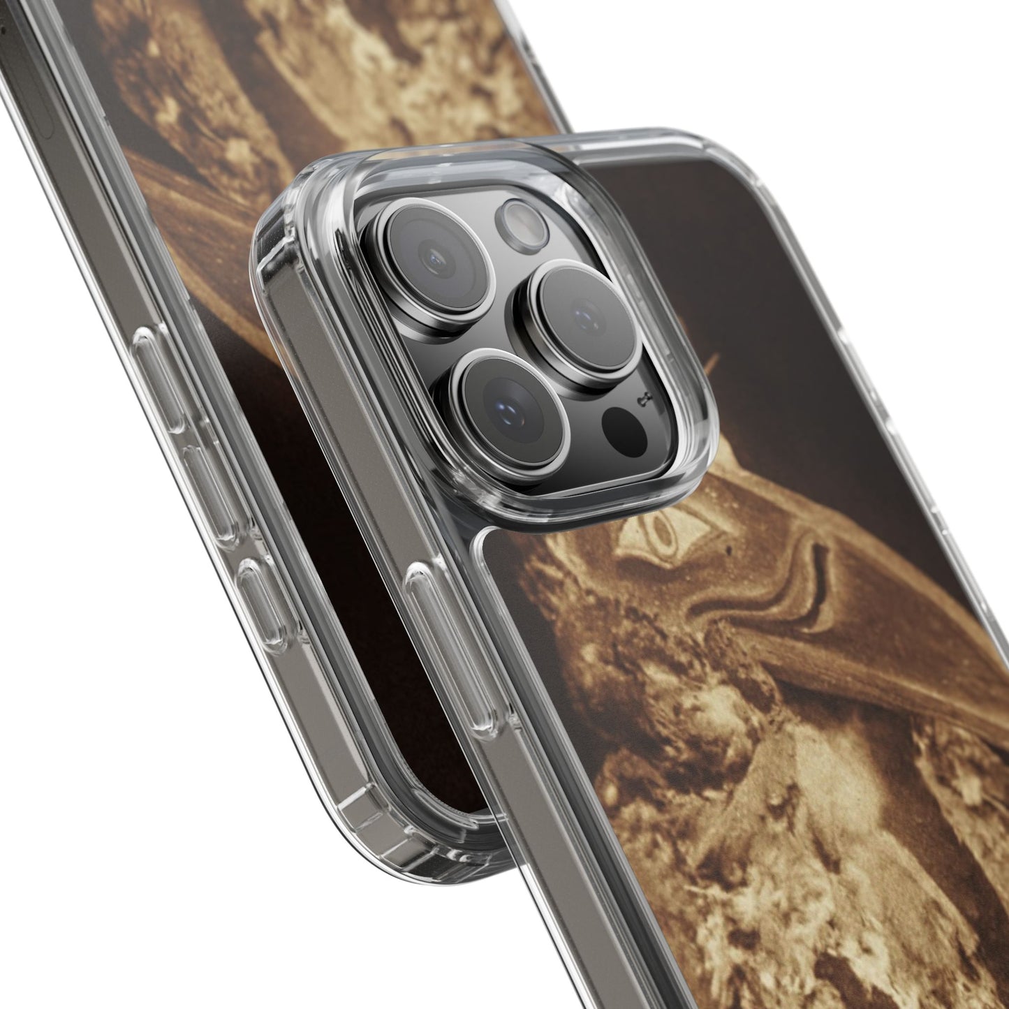 Yei Vintage Bird Design Clear Phone Case, Artistic Phone Accessories, Unique Gift for Nature Lovers, Eco-Friendly Tech Case, Stylish Protection