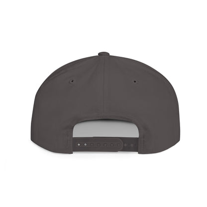 GIGA Zen Meditation Flat Bill Snapback Hat, Mindfulness Cap, Yoga Headwear, Gift for Him/Her, Casual Everyday Wear, Stylish Accessory