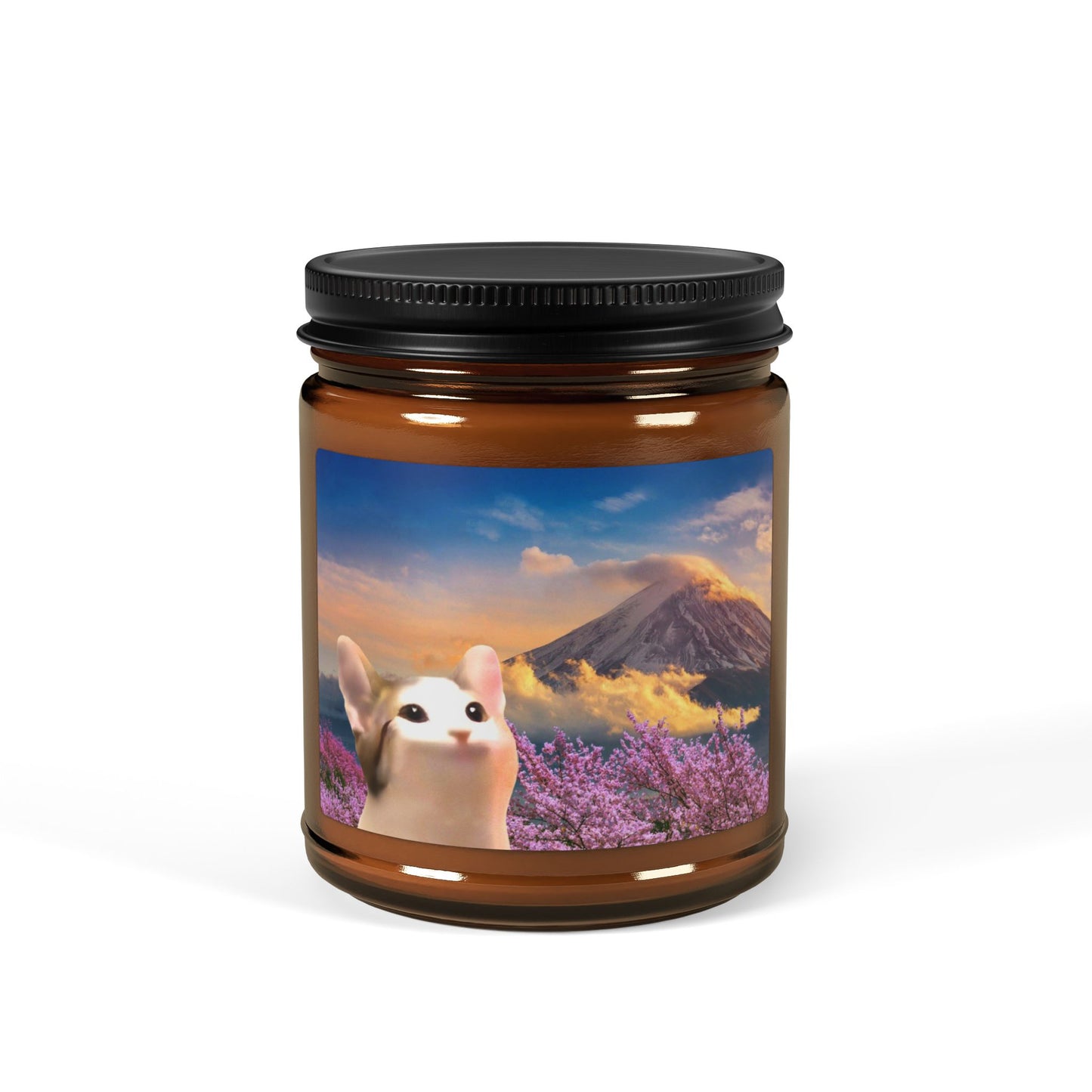 POPCAT Charming Scented Soy Candle, Cozy Ambiance, Candle Gift, Home Decor, Relaxation, Aromatherapy