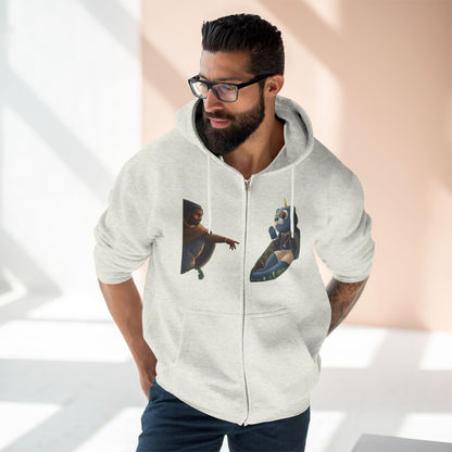 4NBT Unisex Graphic Zip Hoodie with Unique Designs, Cozy Casual Wear, Perfect Gift for Friends, Streetwear Essentials, Unisex Fashion Item