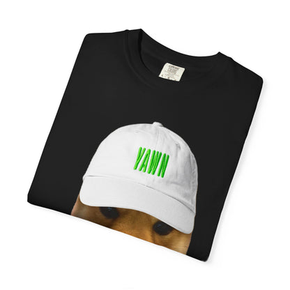 Unisex WIF Yawn T-Shirt | Funny Pet Lover Tee | Casual Wear | Gift for Dog Owners | Animal Humor Apparel | Quirky Fashion
