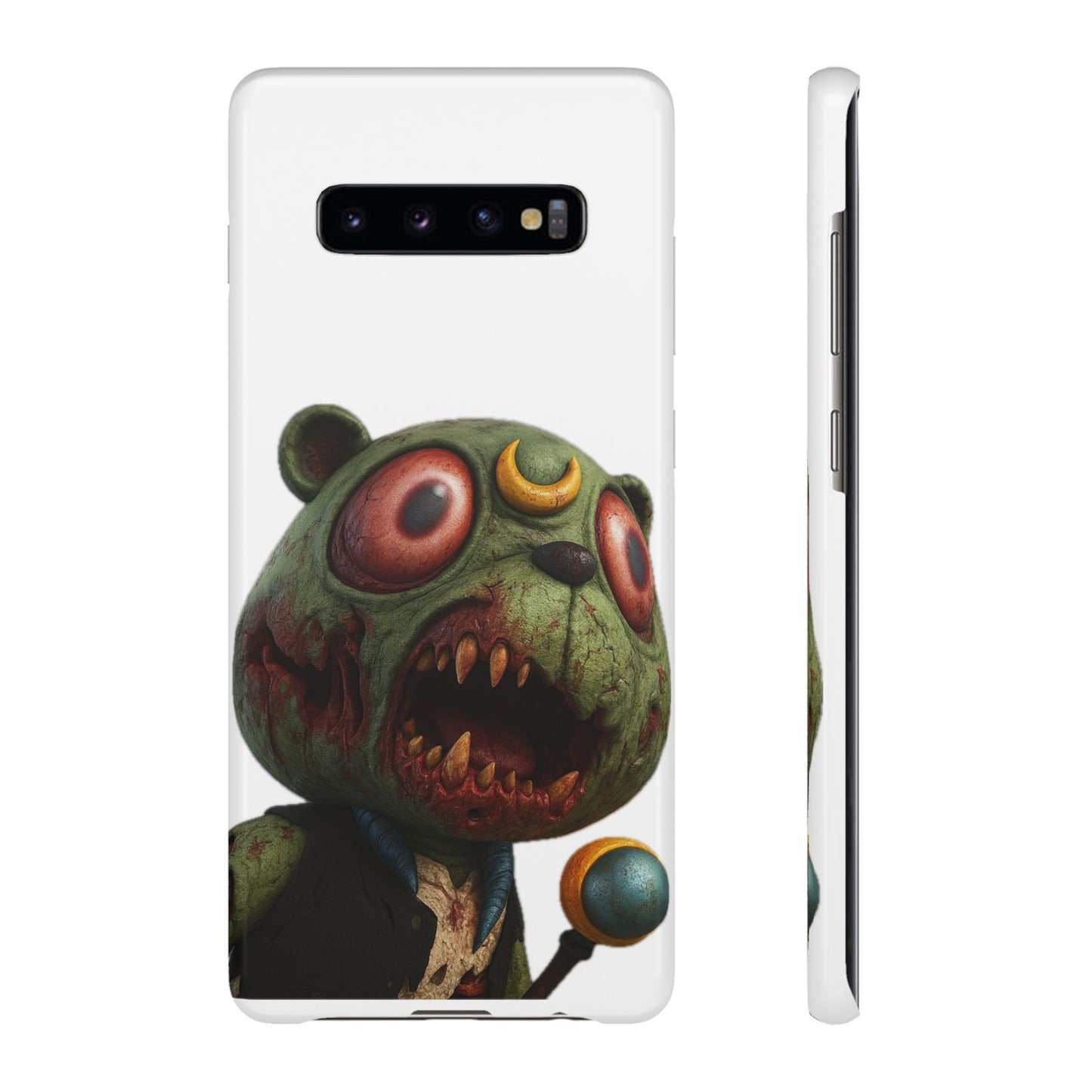 4NBT Zombie Bear Phone Case, Horror Snap Case, Cute but Spooky Accessory, Gift for Halloween, Unique Phone Cover
