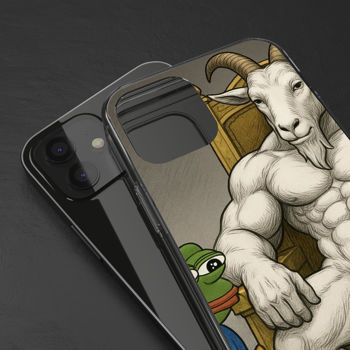 Whimsical Clear Phone Cases with Goat Design - Perfect Gift for Animal Lovers, Unique Phone Accessories, Fun Cell Phone Cases, Quirky [...]