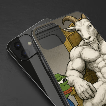 Whimsical Clear Phone Cases with Goat Design - Perfect Gift for Animal Lovers, Unique Phone Accessories, Fun Cell Phone Cases, Quirky [...]