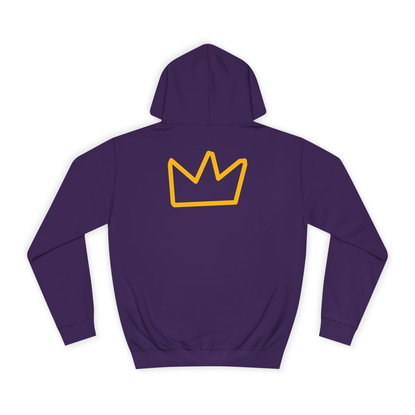 Trench Merch TM Stylish Crown Pull Over Hoodie - Perfect for Students, Campus Wear, Cozy Gifts, Unisex Sweatshirt, Trendy Apparel for Graduates
