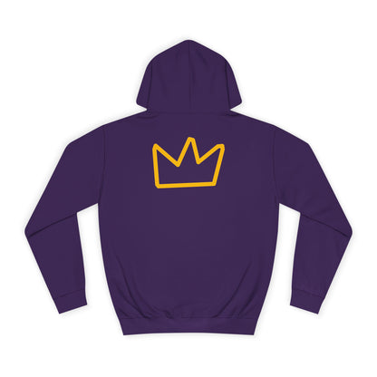 Trench Merch TM Stylish Crown Pull Over Hoodie - Perfect for Students, Campus Wear, Cozy Gifts, Unisex Sweatshirt, Trendy Apparel for Graduates