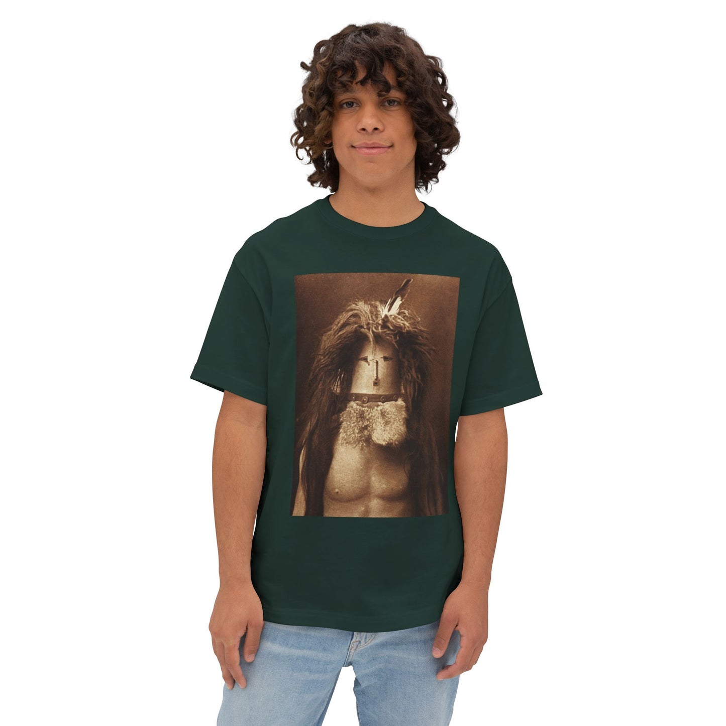 Artistic Oversized Graphic Tee | Yei Style T-Shirt, Unisex Casual Wear, Festival Fashion, Unique Art Top, Statement Piece