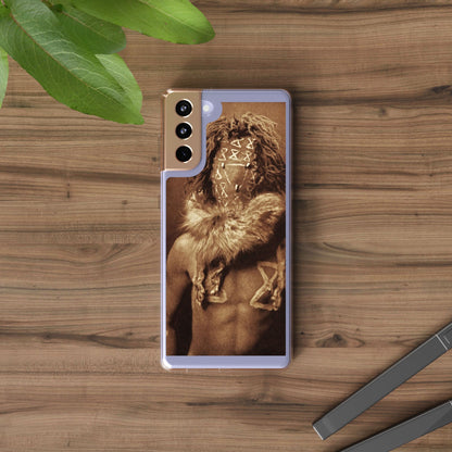 Yei Artistic Clear Phone Case for Unique Expression, Phone Accessories, Nature Lovers, Boho Style, Gift for Him/Her
