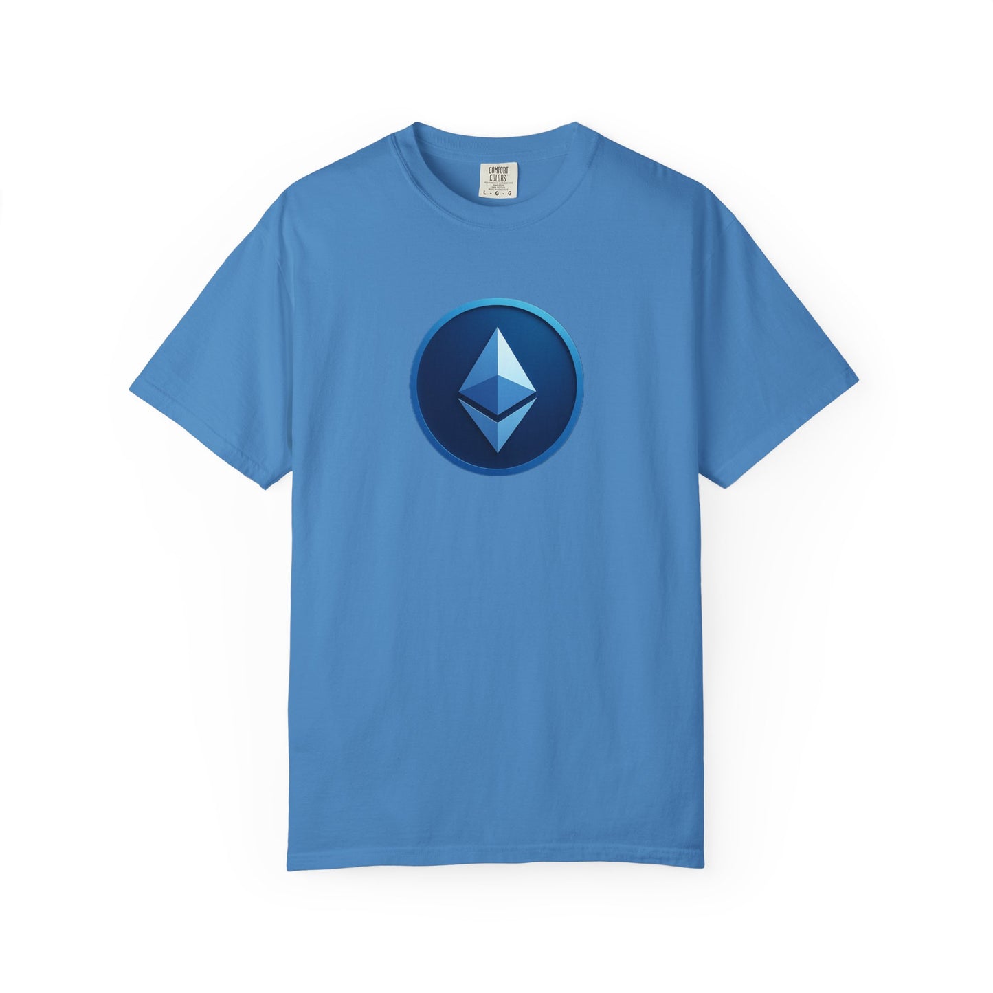 Ethereum Graphic T-Shirt, Unisex Casual Tee, Blockchain Apparel, Gamer Shirt, Crypto Gift, Stylish Streetwear