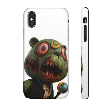 4NBT Zombie Bear Phone Case, Horror Snap Case, Cute but Spooky Accessory, Gift for Halloween, Unique Phone Cover