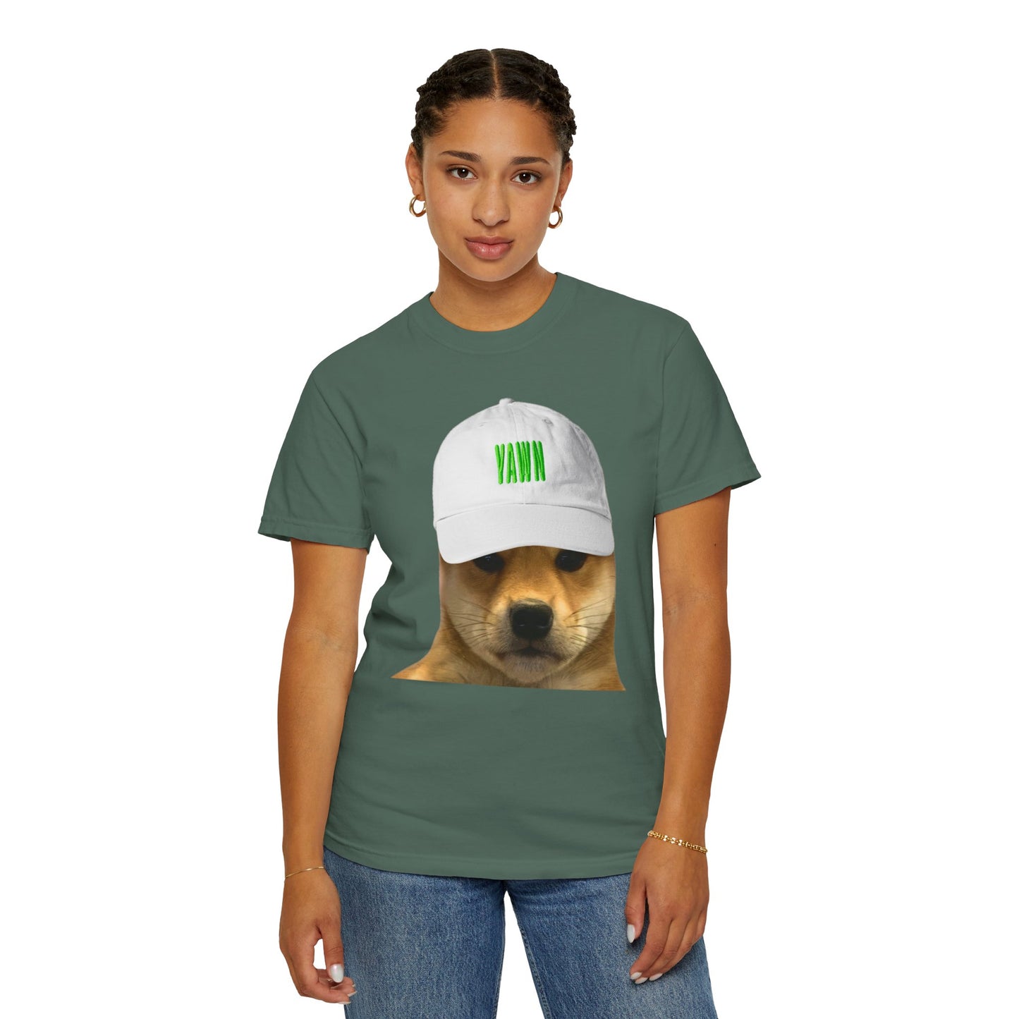 Unisex WIF Yawn T-Shirt | Funny Pet Lover Tee | Casual Wear | Gift for Dog Owners | Animal Humor Apparel | Quirky Fashion